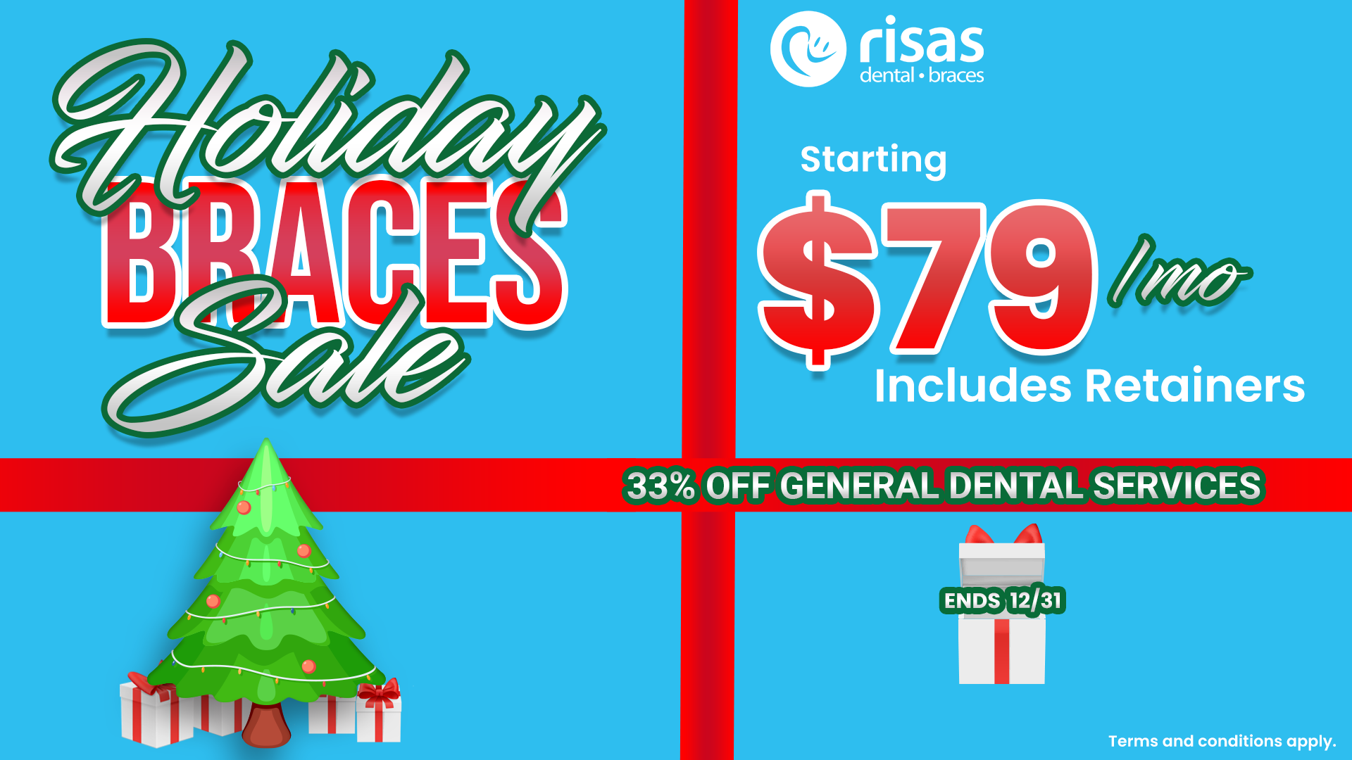 Risas-Dentist-Black-Friday-Promotion Risas Dental Extended Braces Discount