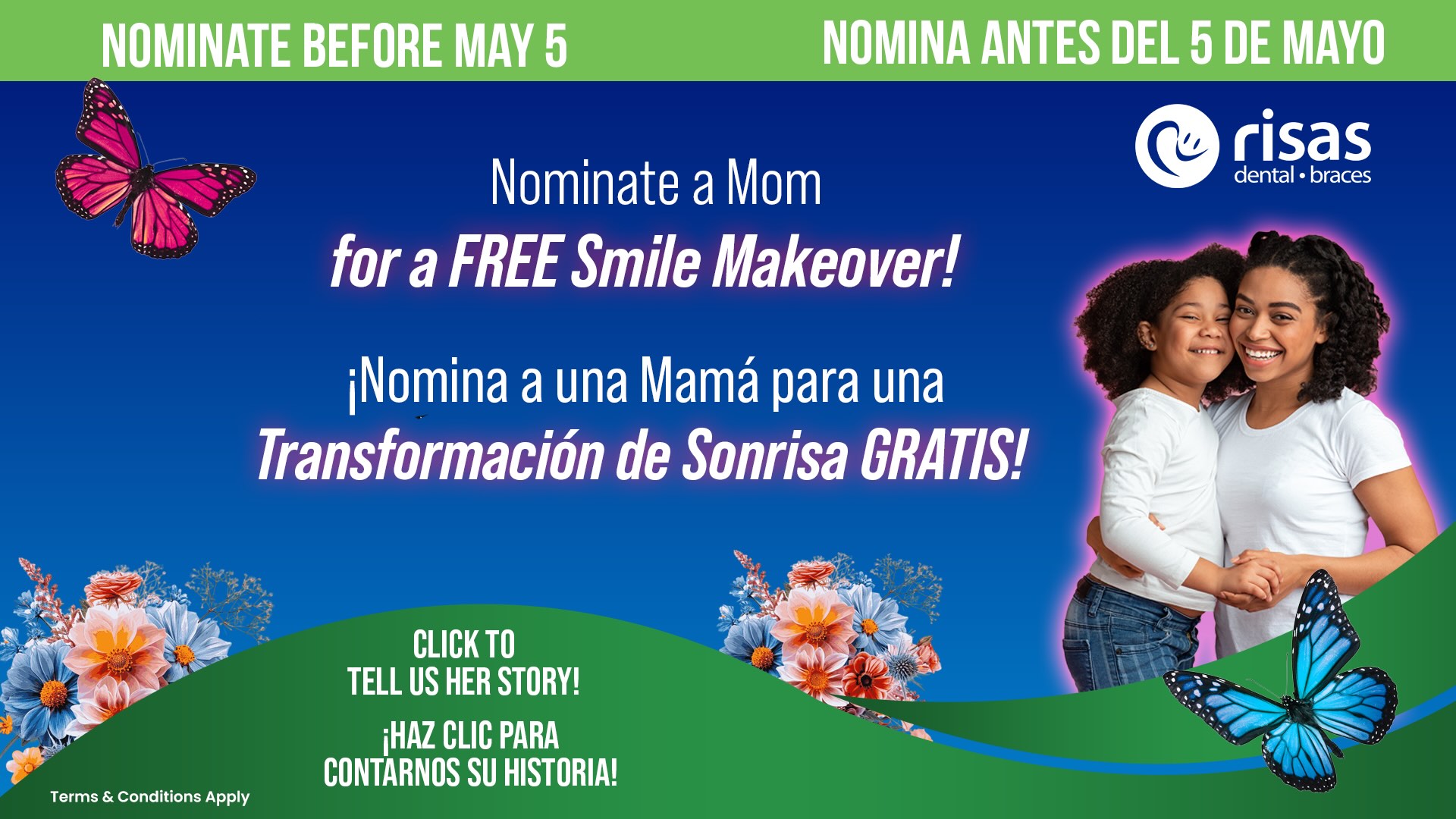 Free Mother's Day Dental Makeover